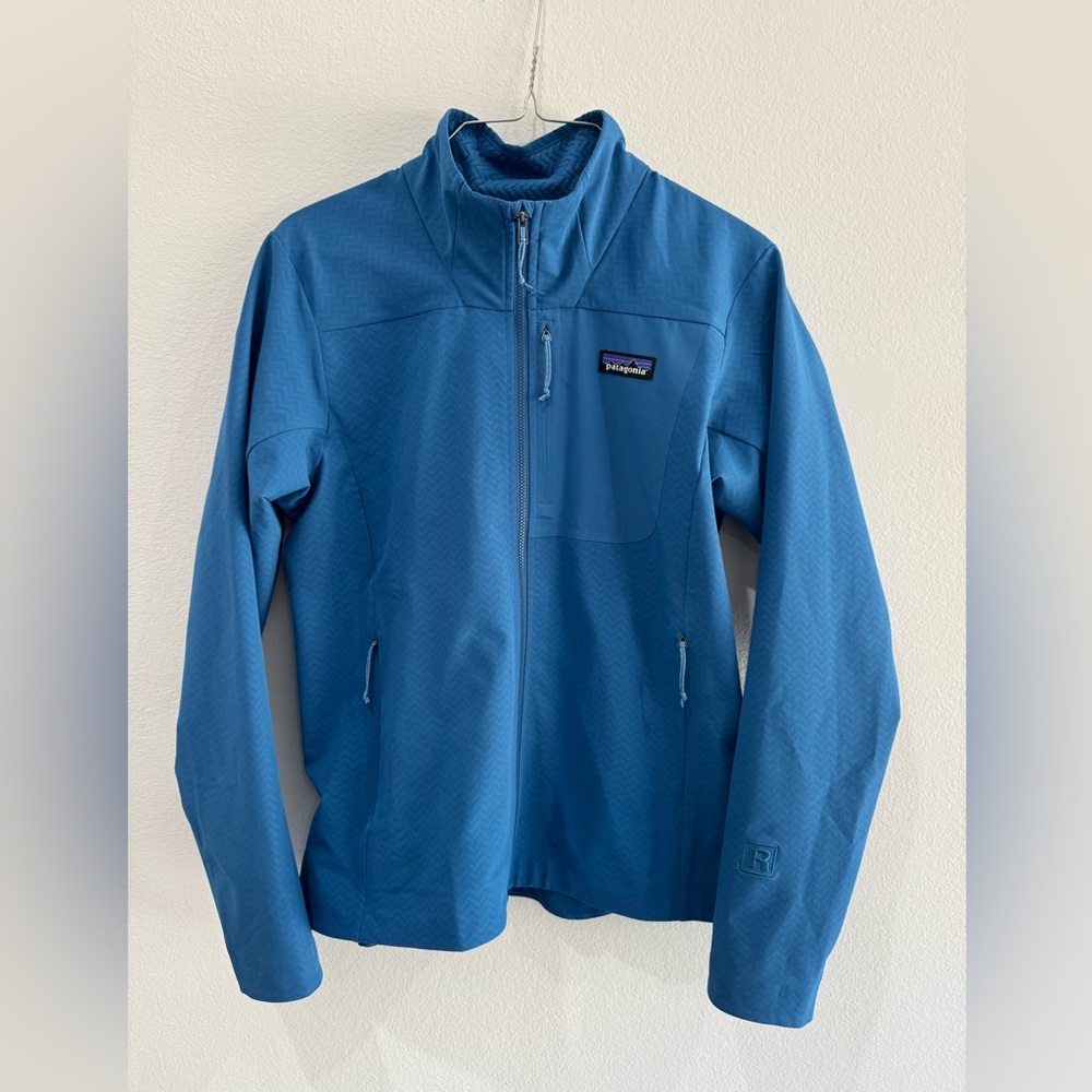Patagonia R1 Cross Strata Blue Full-Zip Jacket Women’s Small